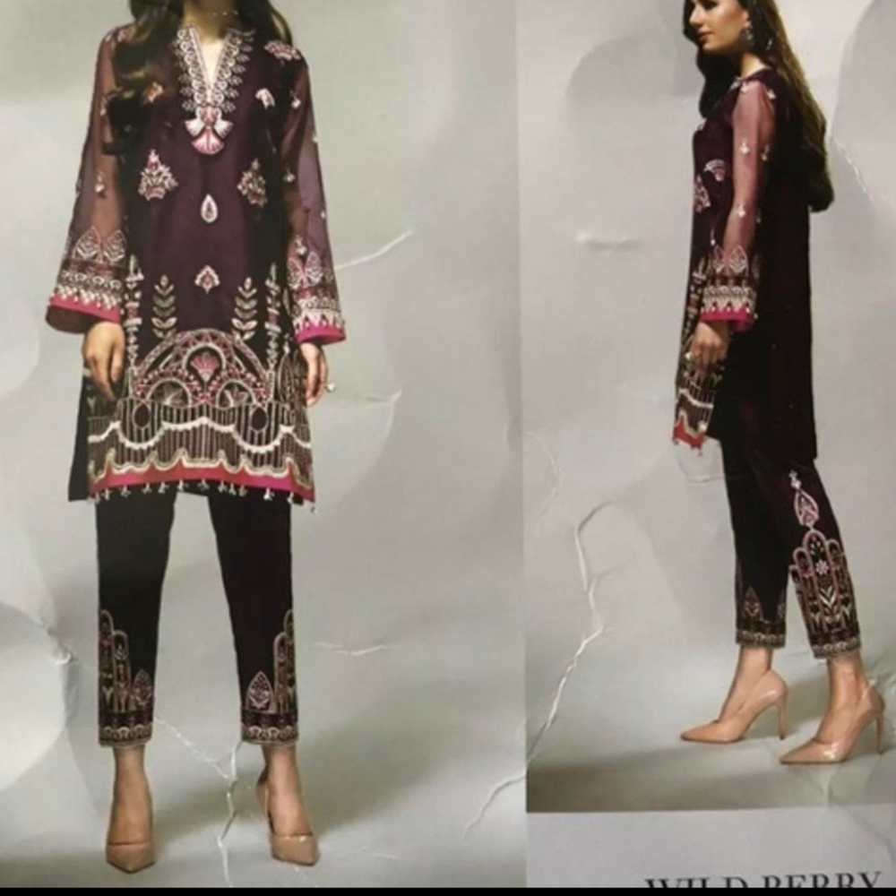 XS Baroque 3 pcs pret pakistani indian wear desi dress wedding